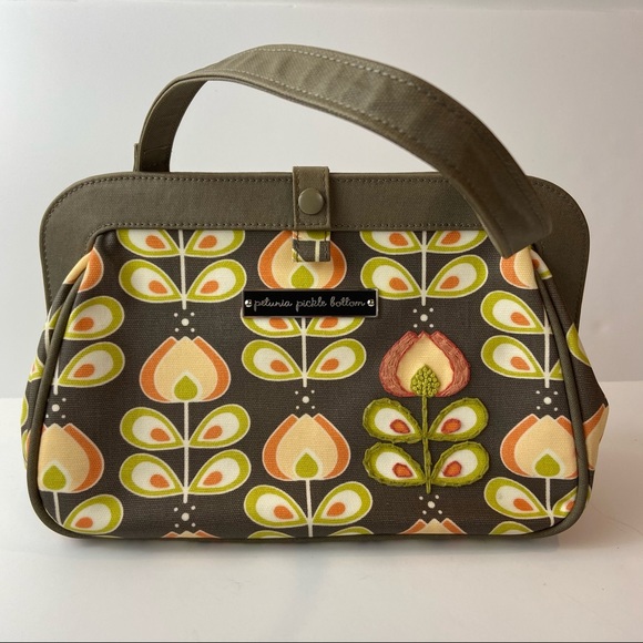 Petunia Pickle Bottom Cross Town Clutch Diaper Bag